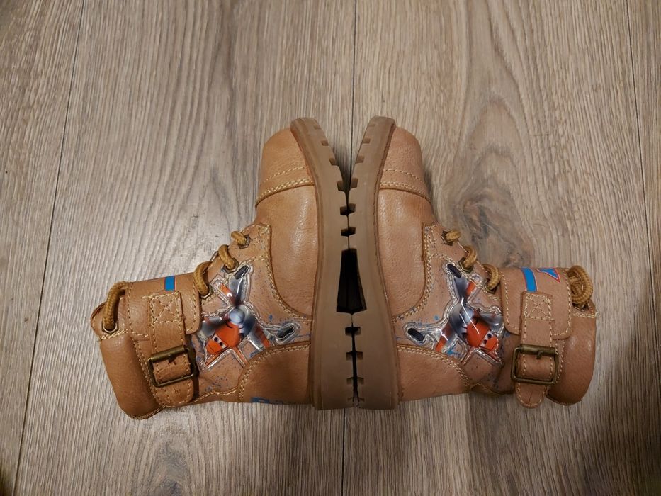 Buty 23 zimowe 14,5 cm wkładka Dusty samoloty trapery botki