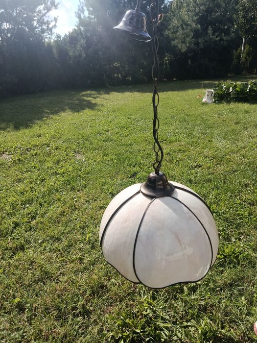Duża lampa wisząca ala Tiffany