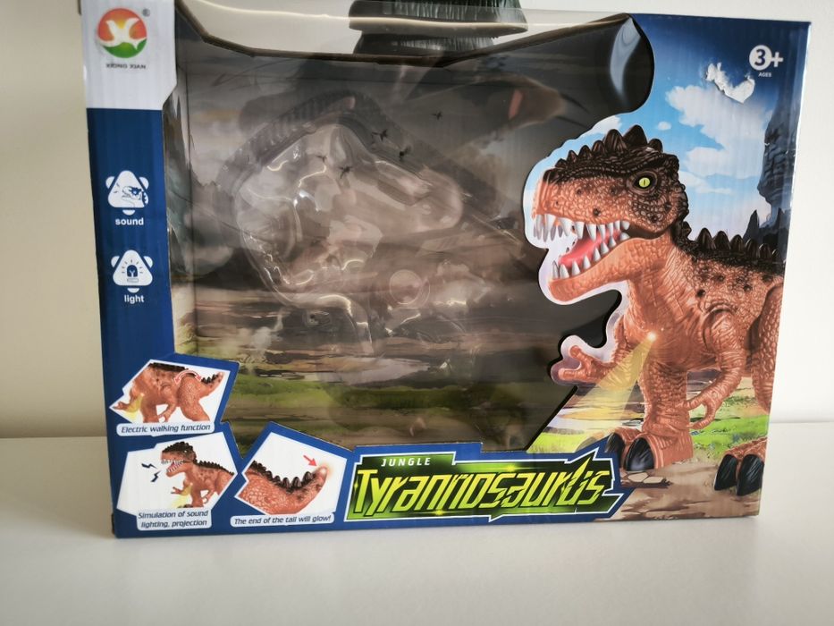 Dinossauro T-Rex eletrônico novo
