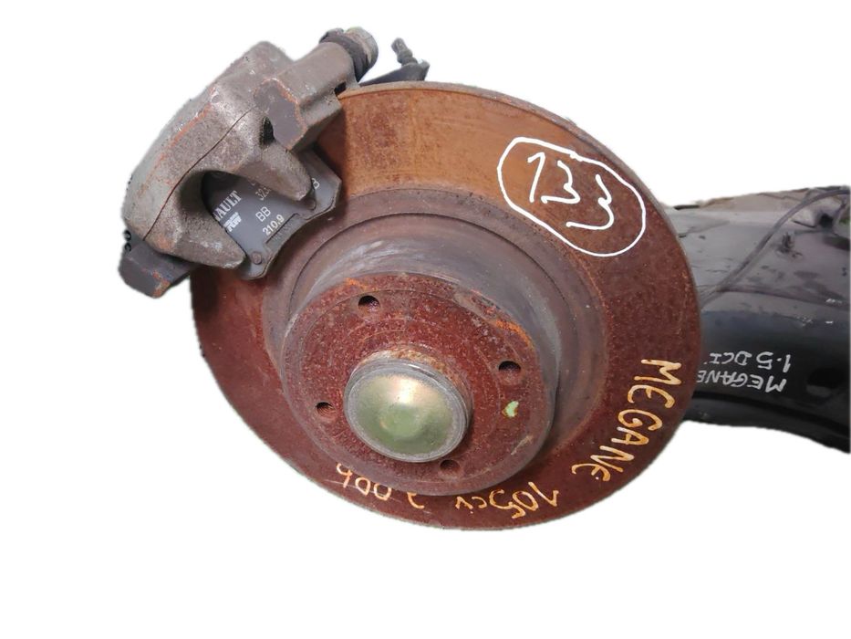 Eixo traseiro discos RENAULT Megane II (BM0/1_, CM0/1_)