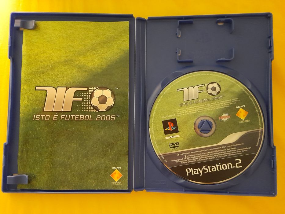 Jogo PS2 Isto é Futebol 2005