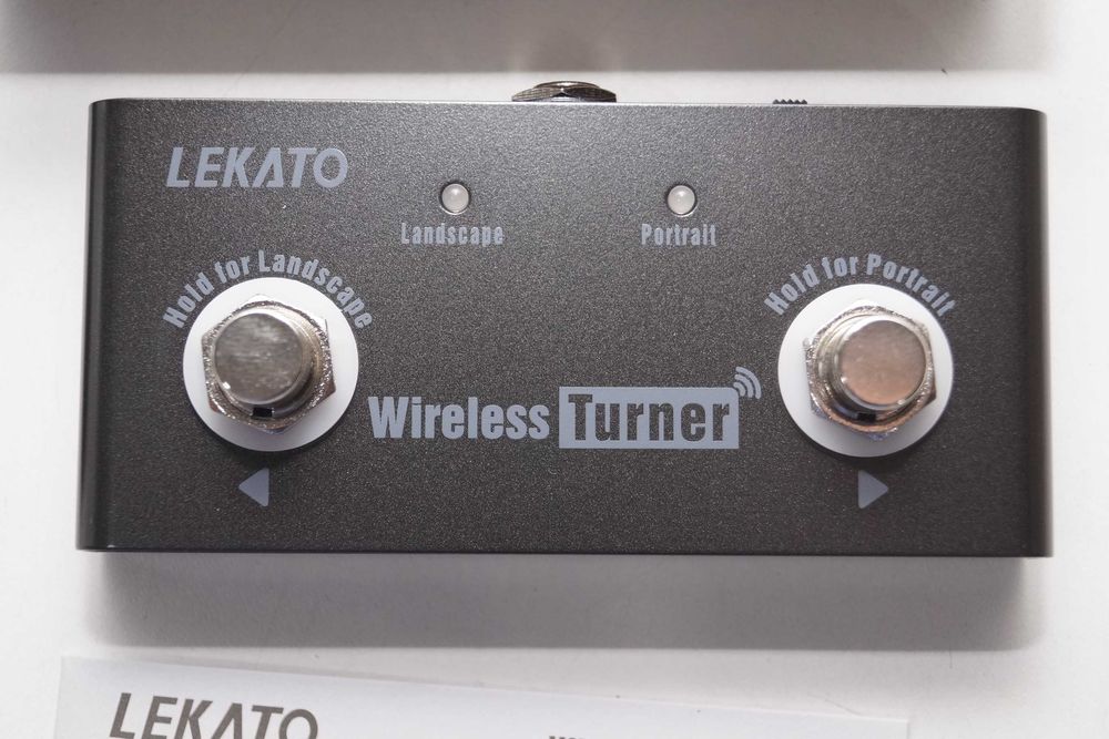 LEKATO M01470 Bezprzewodowy Pedal do Przełączania Stron dla Android