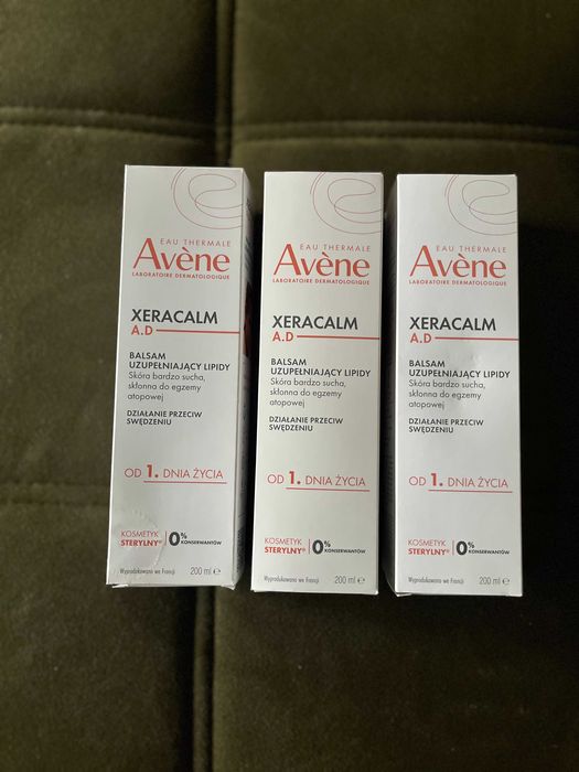 3 szt. - Balsam Avene XeraCalm A.D. 200 ml