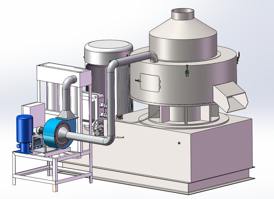 Pelleciarka  pierścieniowa 90kw