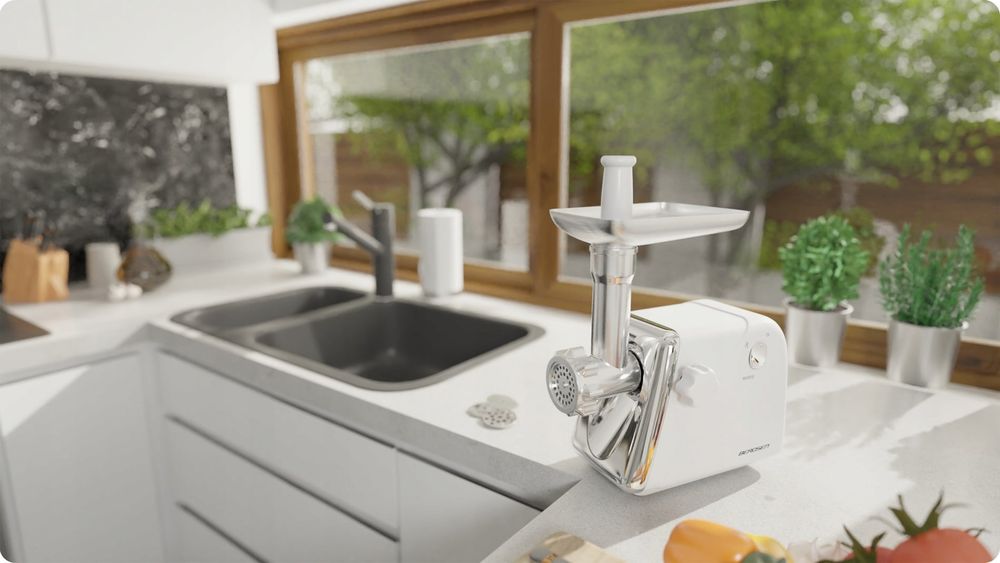 Profesjonalna maszynka elektryczna do mielenia mięsa Berdsen 550 / 120