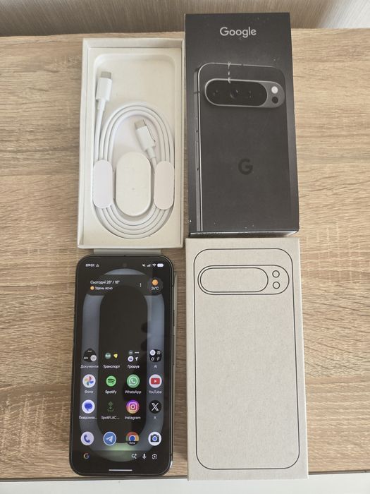 Смартфон Google Pixel 9 Pro XL 16/256 Obsidian