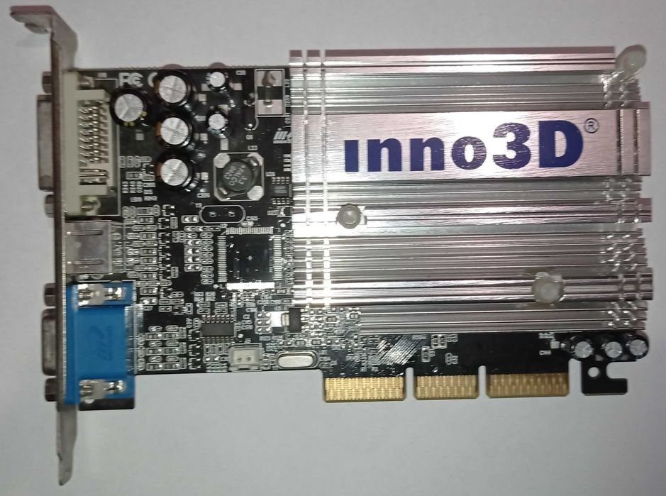 Відеокарта Inno3D FX5200-8X W/128mb CRT DVI TV AGP