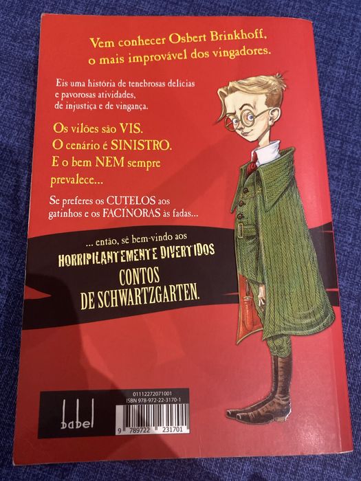Livro Osbert, o vingador