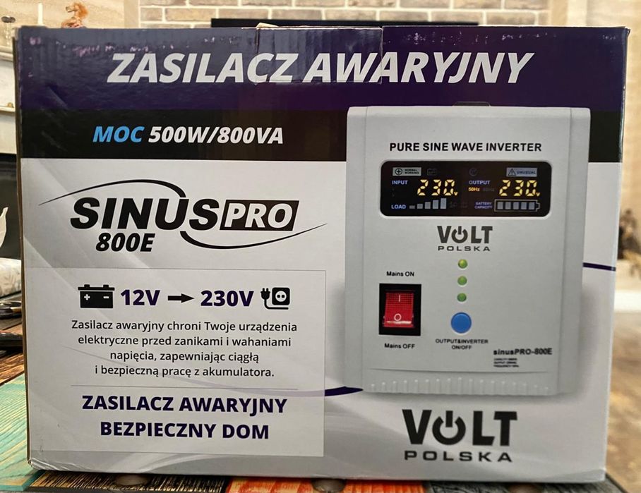 ДБЖ Volt Polska SINUS PRO 800 E