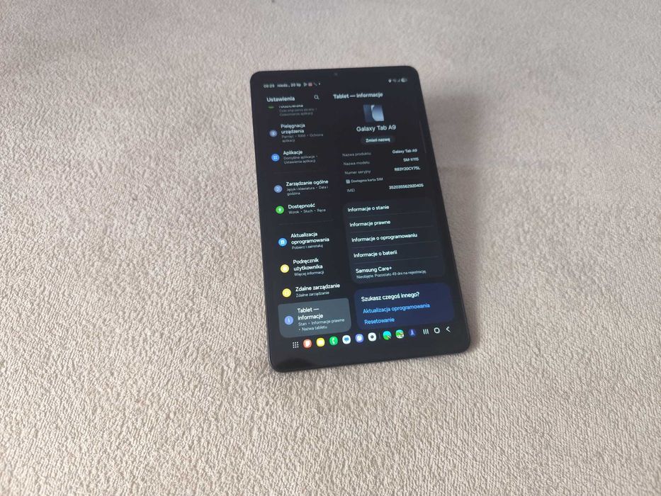 NAVI Białczak / Samsung Galaxy Tab A9 8.7 SM-X115 4/64 LTE SiM + navi