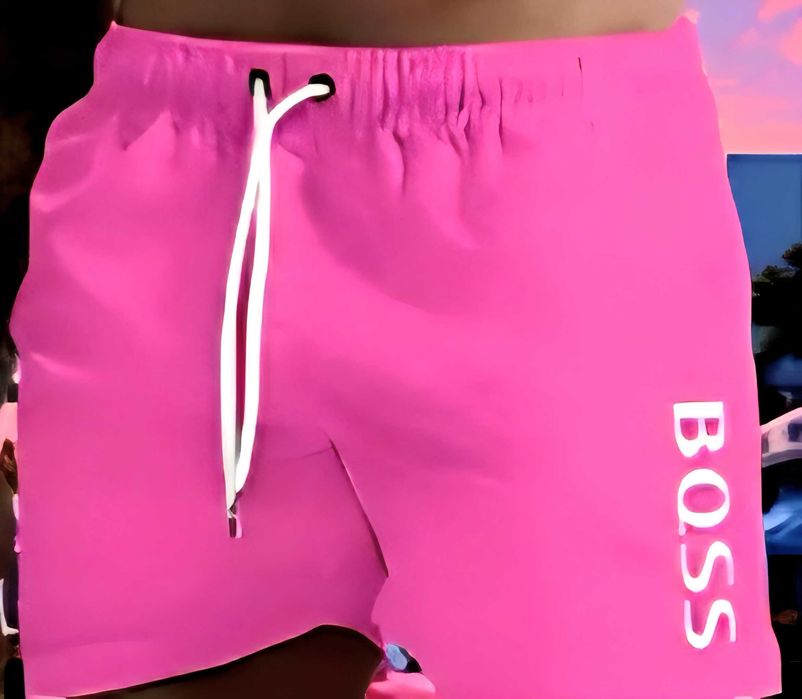 Spodenki szorty kąpielówki  pink r.L/xl