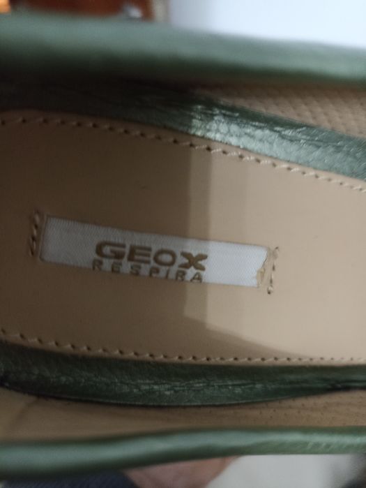 Sapatos novos da Geox em pele