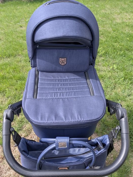 Adamex Belissa Special 2w1 gondola + spacerówka | granatowy