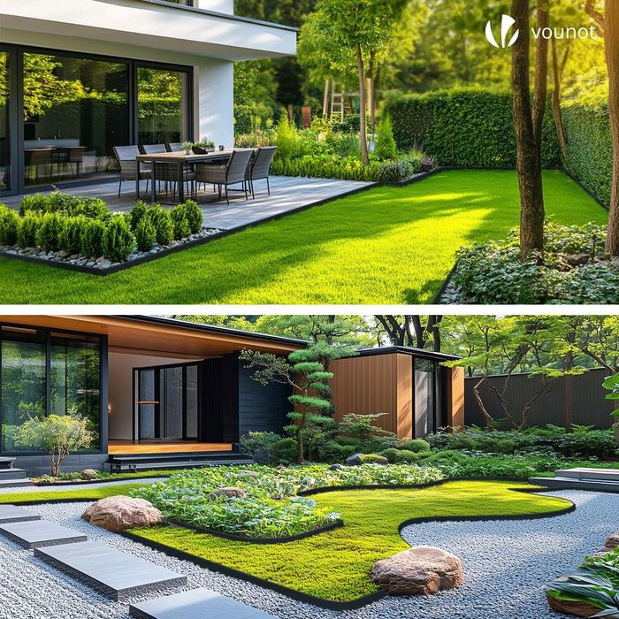 Obrzeże ogrodowe tworzywo sztuczne VOUNOT 40m