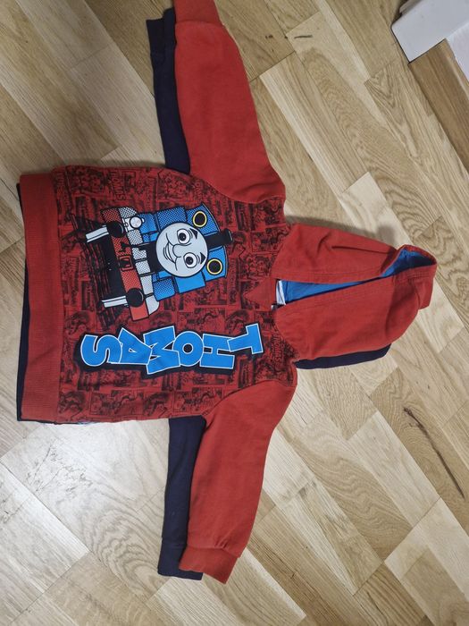 Bluzy dla chłopca czerwona Tomek i przyjaciele i granatowa Lupilu