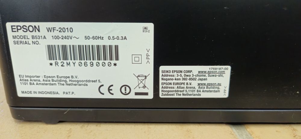 Impressora EPSON WF-2010 como nova446681829658470404