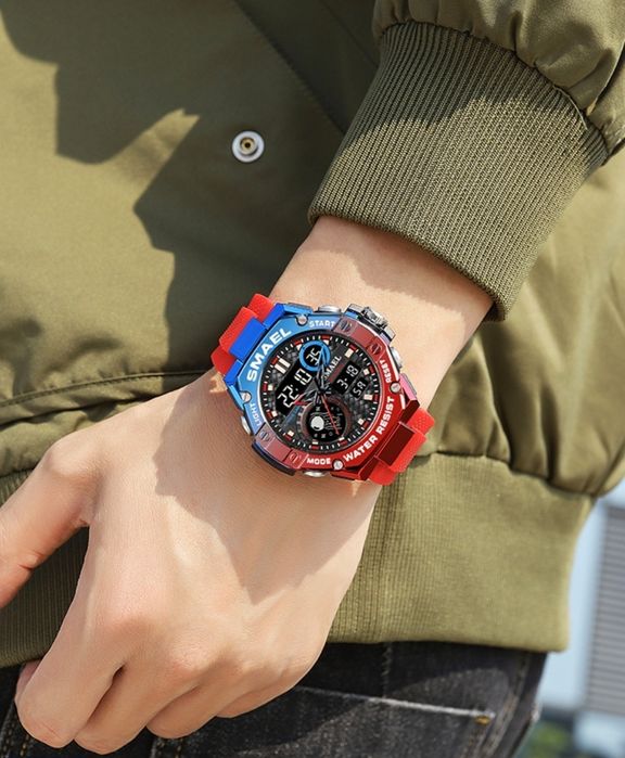 Relógio led militar SMAEL