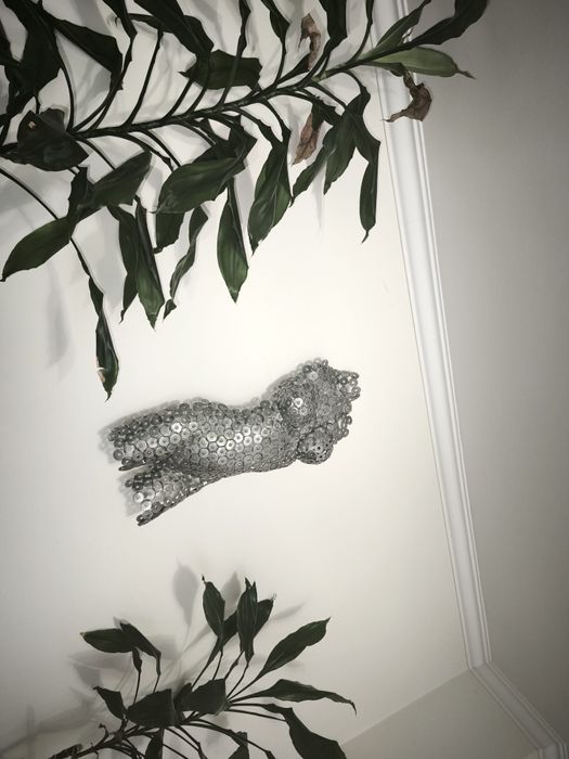 Rzeźba  kobiety 3D metal, obraz 3D