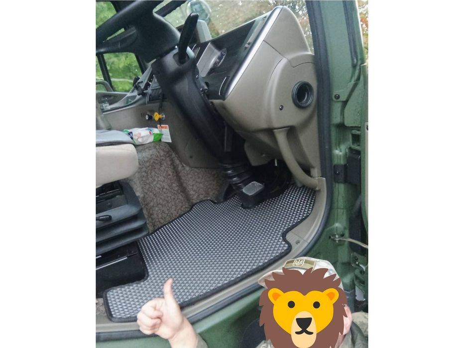 Daewoo Novus Килимки EVA тільки для ЗСУ (чорні)