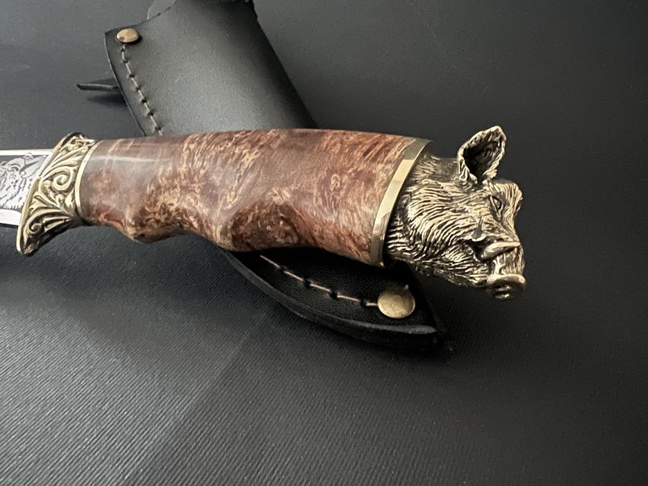 Нож ручной работы Кабан.