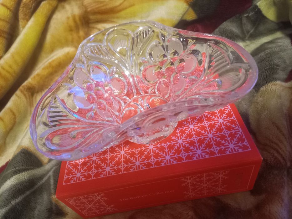 Хрустальные вазы-конфетницы