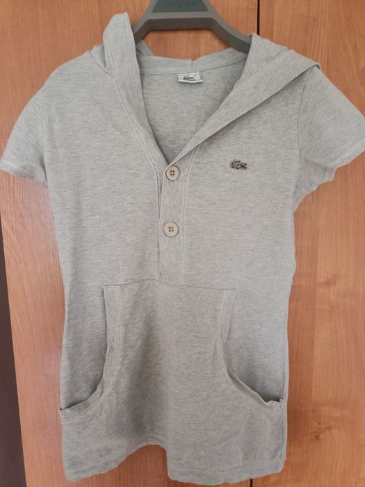 Bluzka z kapturem Lacoste