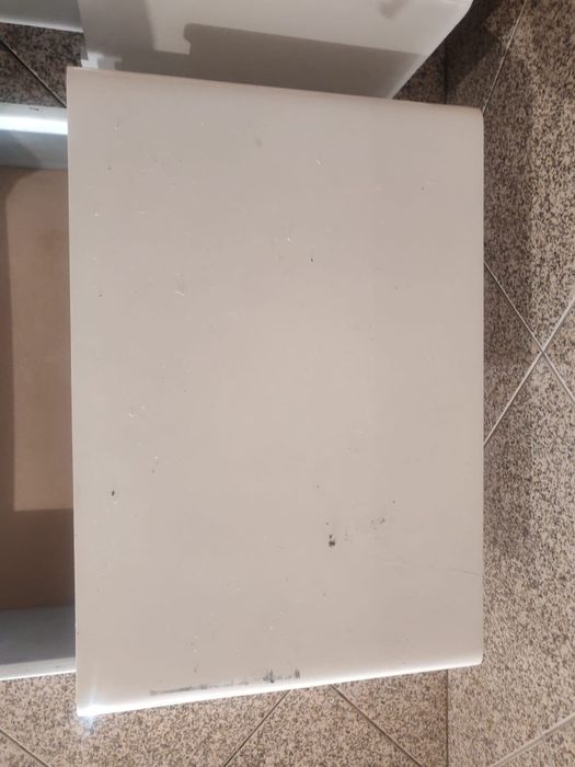 Mesas cabeceira Branco brilhante