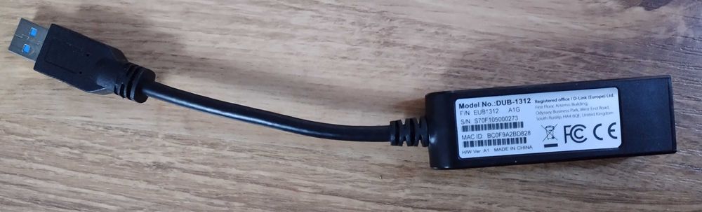 Karta sieciowa D-Link DUB-131 USB 3.2 - RJ45