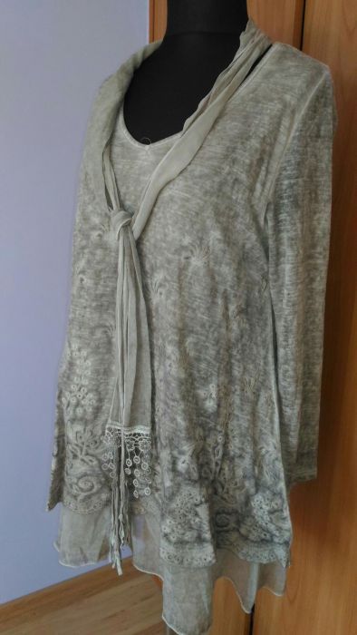 Tunika Andrea 46/48 elegancka