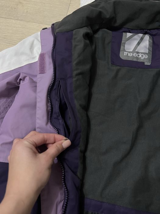 Лыжный костюм s, xs фиолетовый, белый