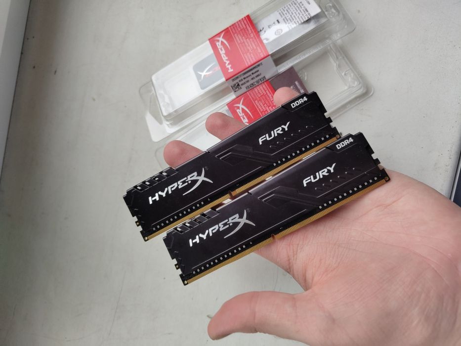 Asus Prime B450-plus/ AMD Ryzen 5-2600/ Hyperx Fury 2x8gb