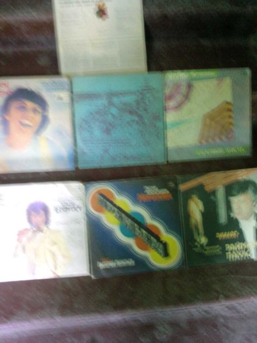 Грампластинки большие винил сов. пер. б/у, в хор. сост.