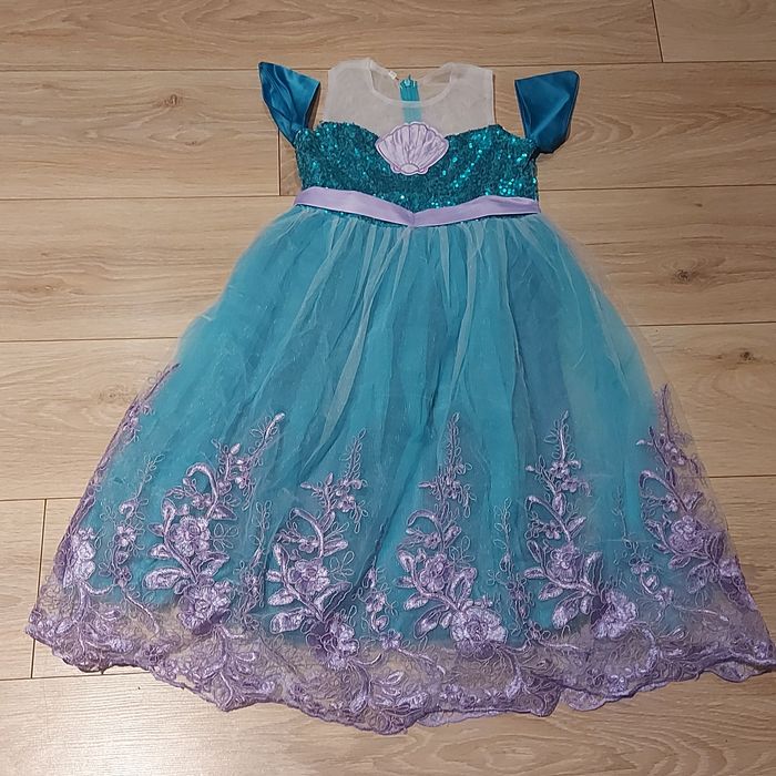 Sukienka syrenka na bal przebierańców dla 6 latki