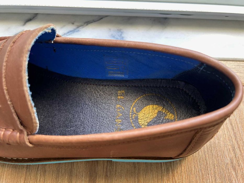 Sapatos | Mocassim El Ganso em Pele Sola Azul NOVOS