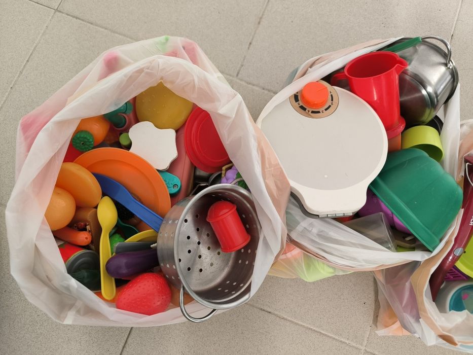 Acessórios para cozinha para crianças brincarem