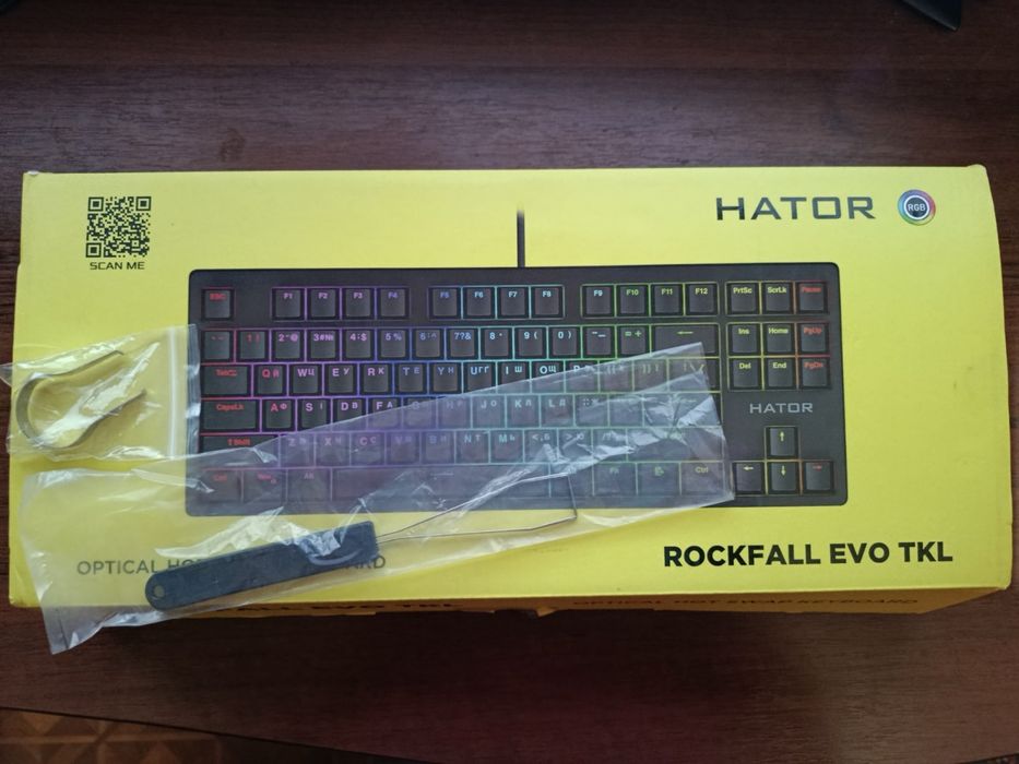 Клавиатура HATOR Rockfall evo tlk