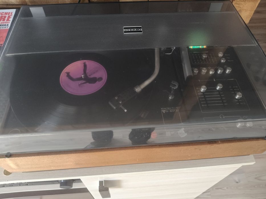 Gramofon Fonomaster G-601A plus kolumny A17