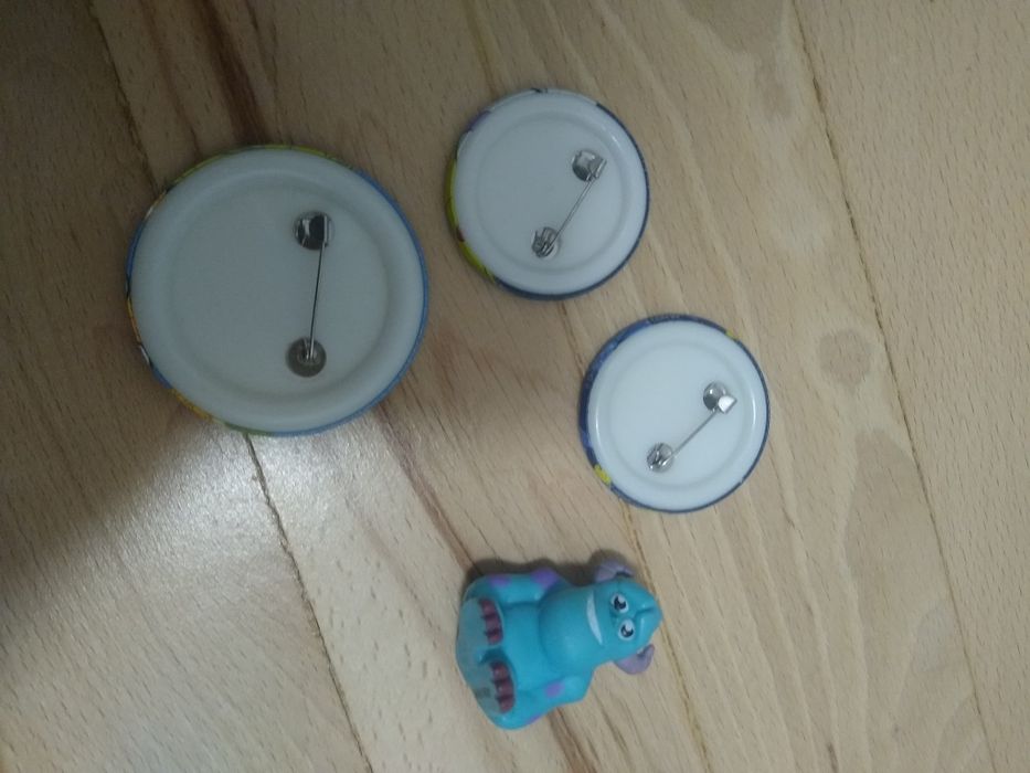Zestaw przypinek do plecaka lub torby Toy Story Chudy Buzz Astral