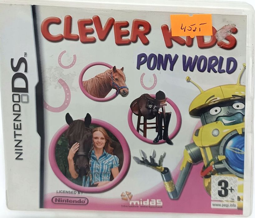 clever kids: farmyard fun nintendo ds pudełkowa