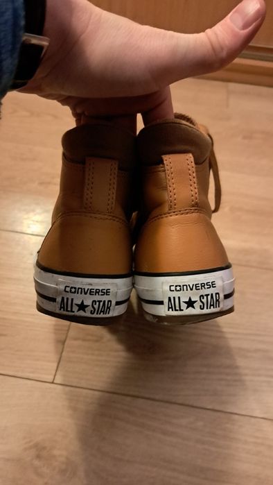 Trampki damskie skórzane