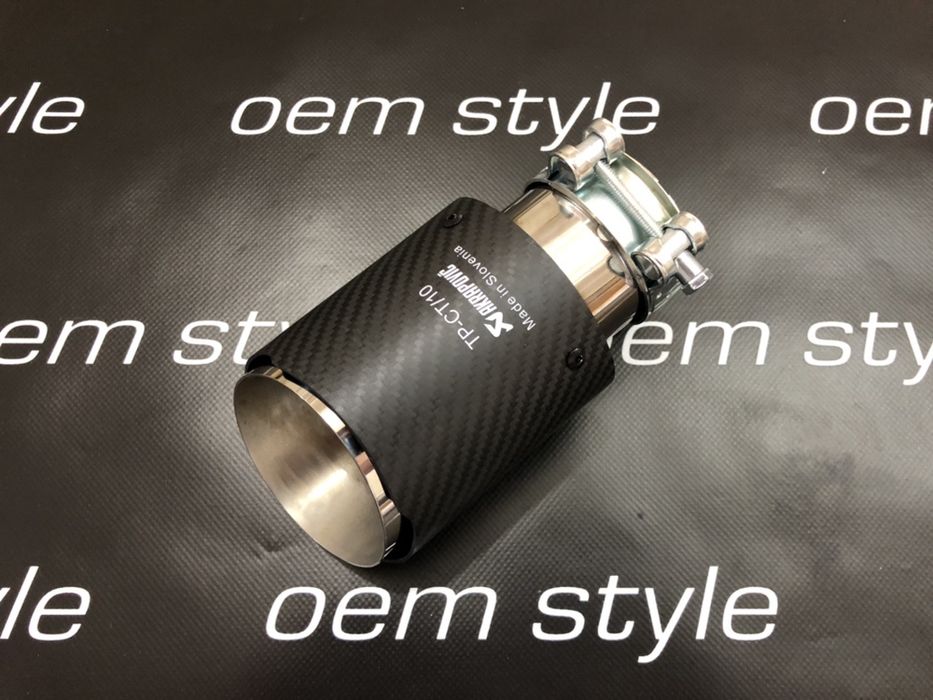 Насадка на глушитель Akrapovic Carbon 1X89мм