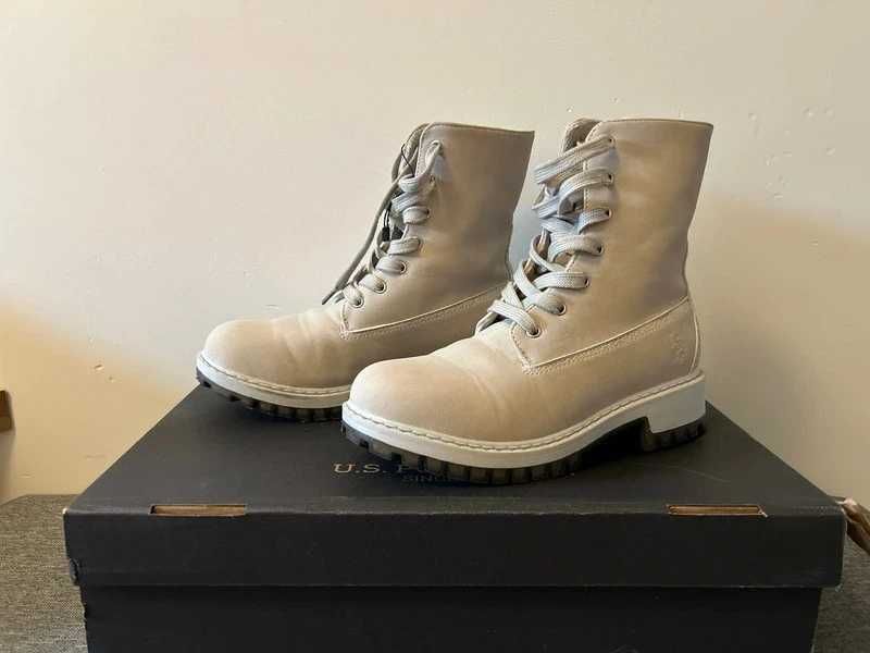 Trepy glany wiązane U.S. Polo Assn Nowe Rozmiar 36