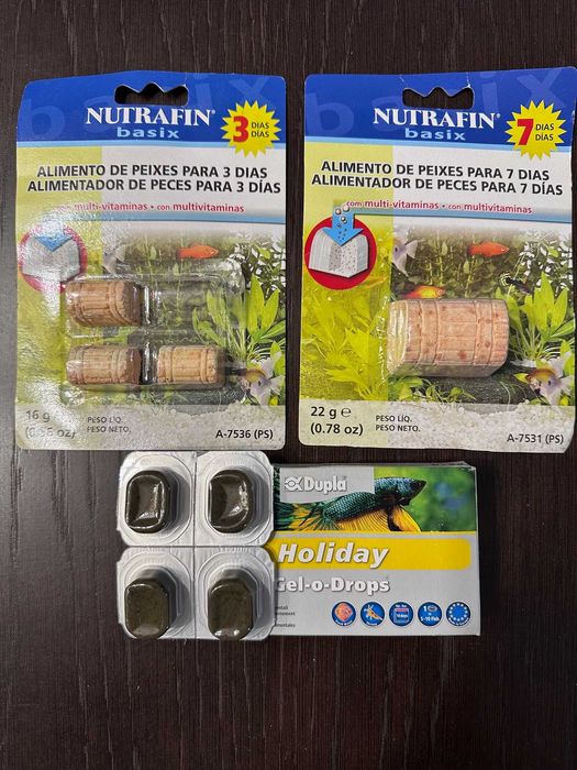 Diverso material para aquário