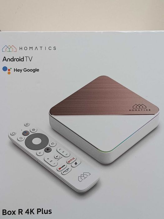 Homatics Box R 4k Plus новий ТВ бокс медіаплеєр приставка