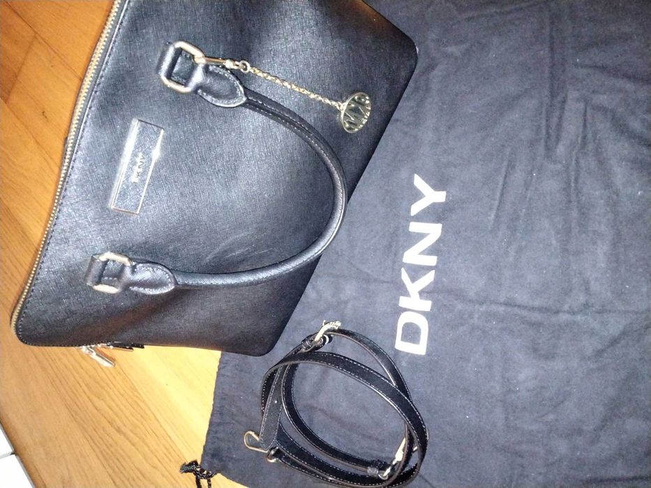 Mala preta DKNY como nova