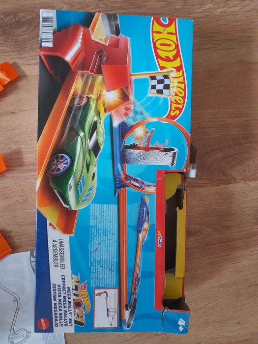 Tor hot wheels zestaw megarajd
