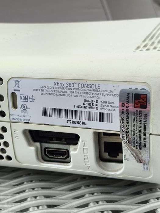 Konsola Xbox 360 fat Microsoft #196/2