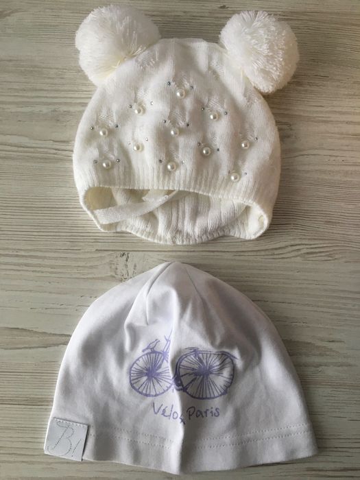 Шапки зимові на дівчинку