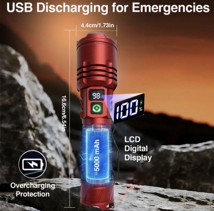 Ліхтар Poslani надпотужний далекобійний