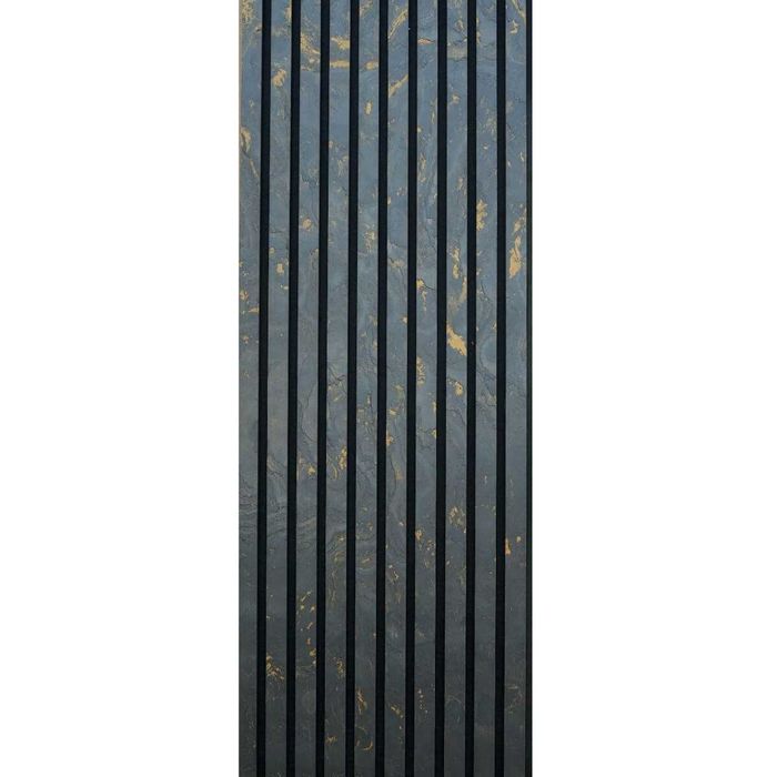 Panel akustyczny kamienny Black Gold 300x40x2 cm Lamel lamele